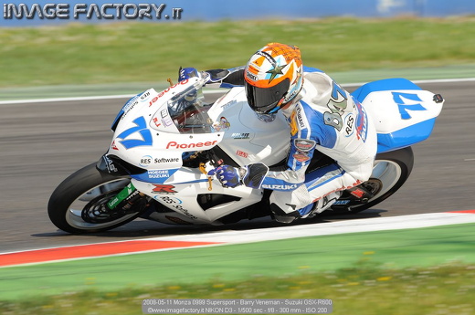 2008-05-11 Monza 0999 Supersport - Barry Veneman - Suzuki GSX-R600
